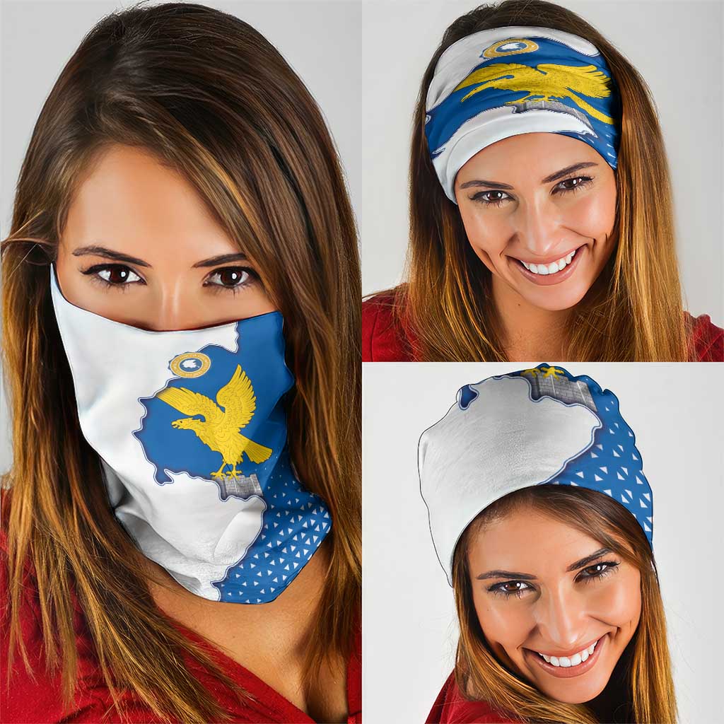 Italy Friuli-Venezia Giulia Neck Gaiter Flag Vintage Style - Wonder Print Shop