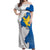 Italy Friuli-Venezia Giulia Off Shoulder Maxi Dress Flag Vintage Style - Wonder Print Shop