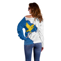 Italy Friuli-Venezia Giulia Off Shoulder Sweater Flag Vintage Style LT19