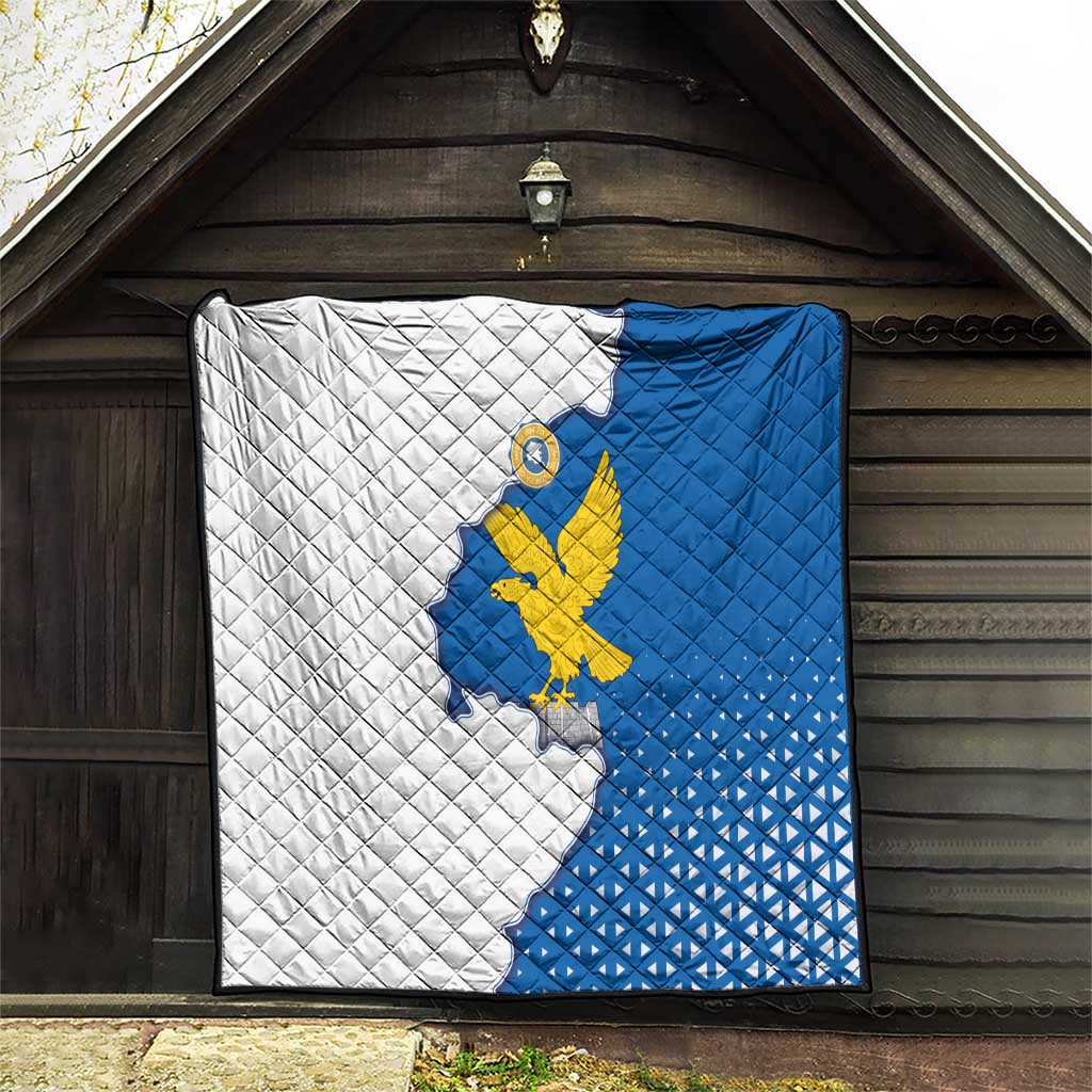 Italy Friuli-Venezia Giulia Quilt Flag Vintage Style - Wonder Print Shop