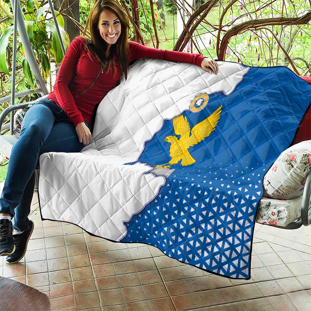 Italy Friuli-Venezia Giulia Quilt Flag Vintage Style - Wonder Print Shop