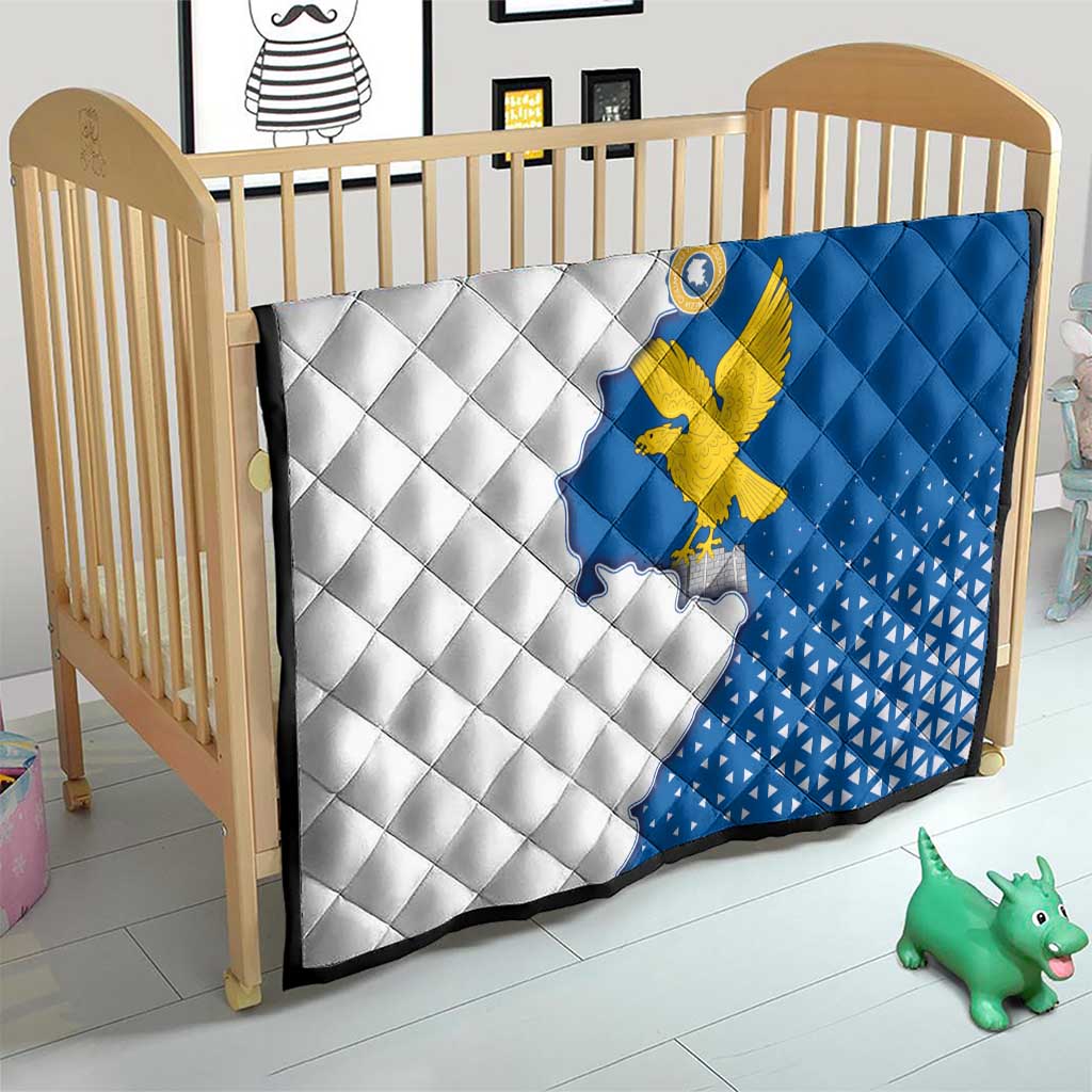 Italy Friuli-Venezia Giulia Quilt Flag Vintage Style - Wonder Print Shop