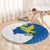 Italy Friuli-Venezia Giulia Round Carpet Flag Vintage Style - Wonder Print Shop