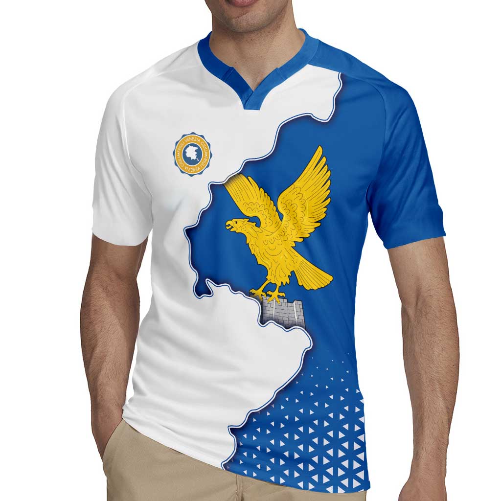 Italy Friuli-Venezia Giulia Rugby Jersey Flag Vintage Style LT19