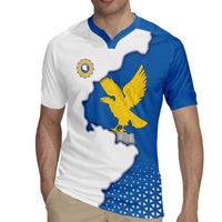 Italy Friuli-Venezia Giulia Rugby Jersey Flag Vintage Style LT19