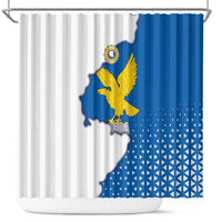 Italy Friuli-Venezia Giulia Shower Curtain Flag Vintage Style - Wonder Print Shop