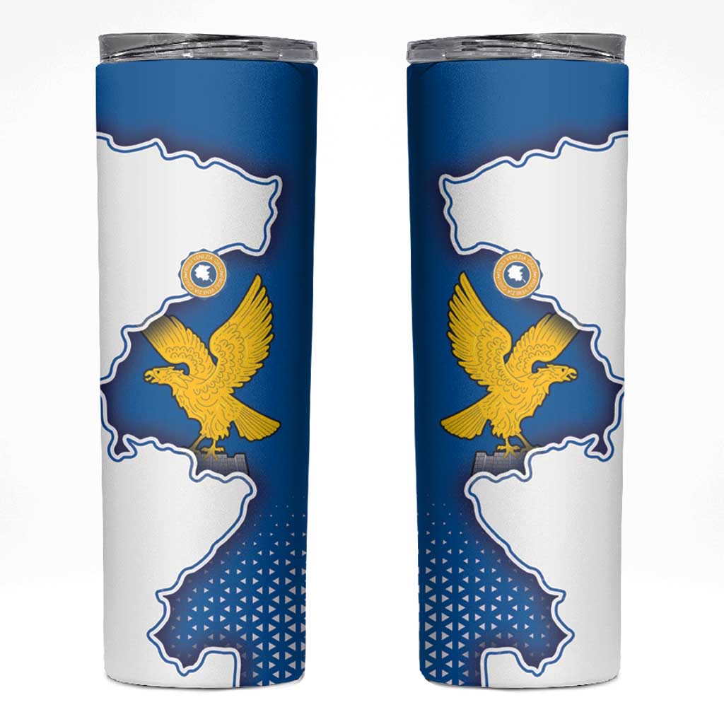 Italy Friuli-Venezia Giulia Skinny Tumbler Flag Vintage Style - Wonder Print Shop