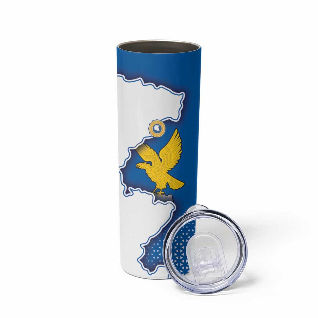 Italy Friuli-Venezia Giulia Skinny Tumbler Flag Vintage Style - Wonder Print Shop