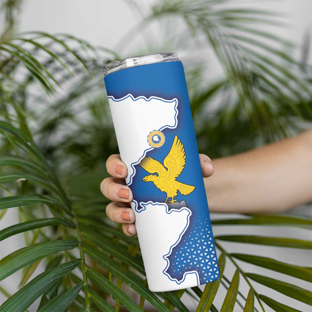 Italy Friuli-Venezia Giulia Skinny Tumbler Flag Vintage Style - Wonder Print Shop