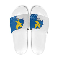 Italy Friuli-Venezia Giulia Slide Sandals Flag Vintage Style - Wonder Print Shop