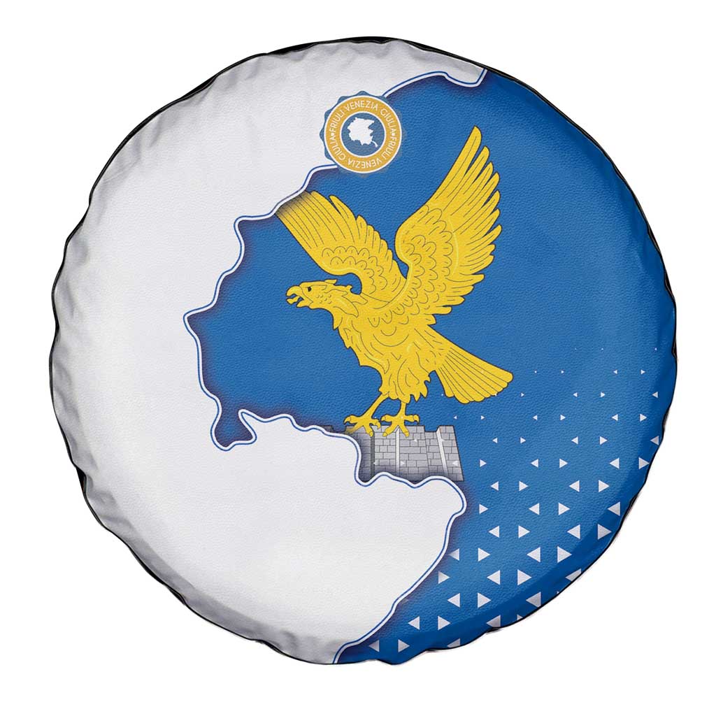 Italy Friuli-Venezia Giulia Spare Tire Cover Flag Vintage Style - Wonder Print Shop