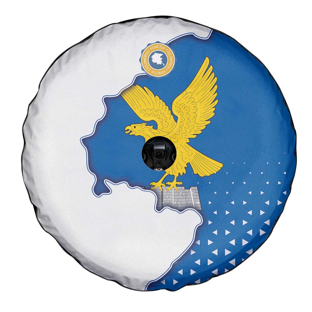Italy Friuli-Venezia Giulia Spare Tire Cover Flag Vintage Style - Wonder Print Shop