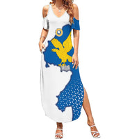 Italy Friuli-Venezia Giulia Summer Maxi Dress Flag Vintage Style LT19