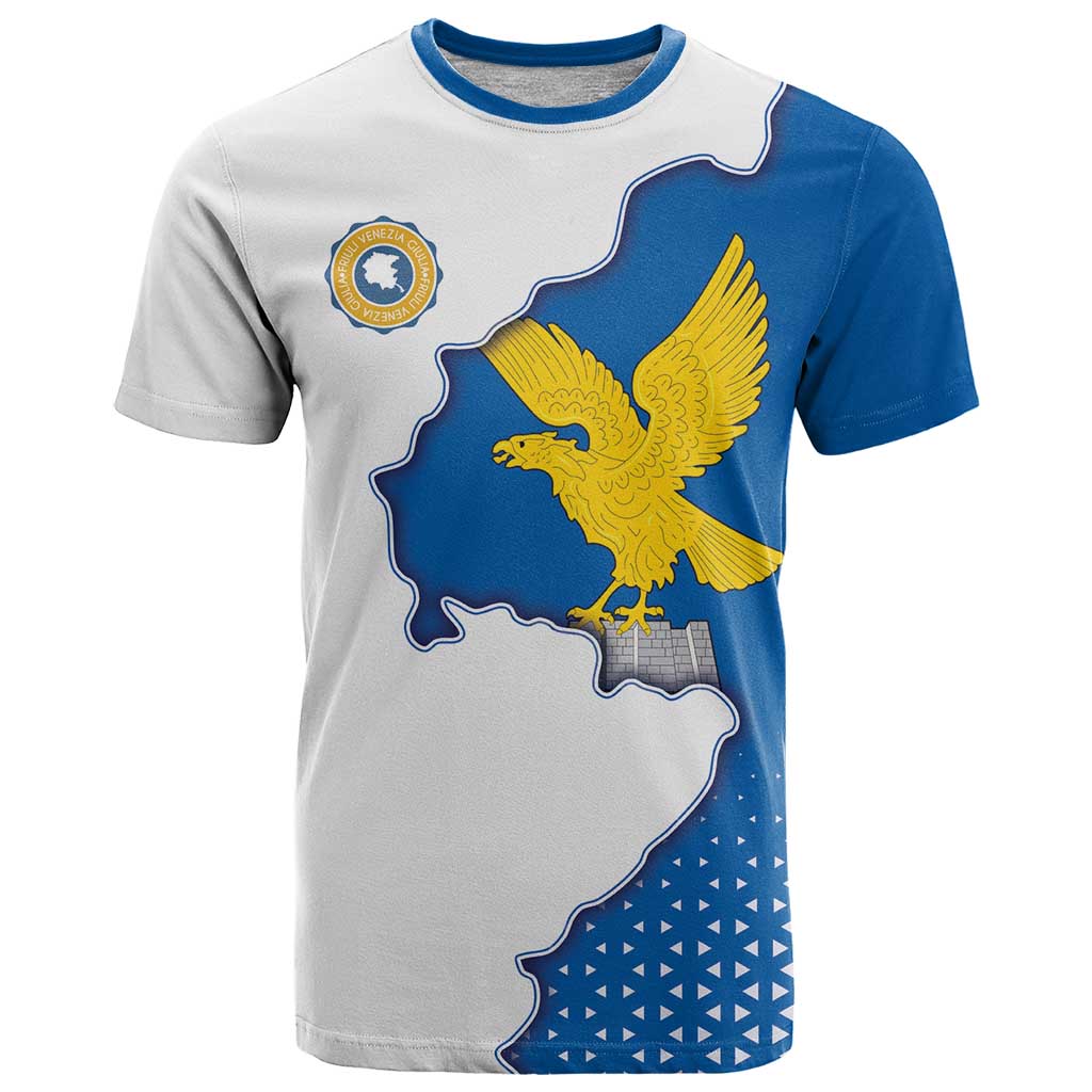 Italy Friuli-Venezia Giulia T Shirt Flag Vintage Style LT19