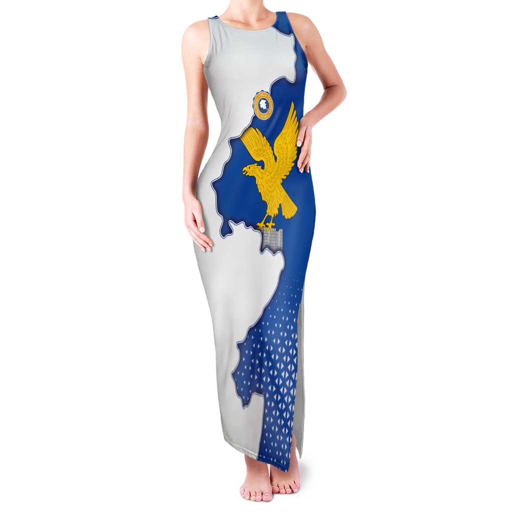 Italy Friuli-Venezia Giulia Tank Maxi Dress Flag Vintage Style LT19