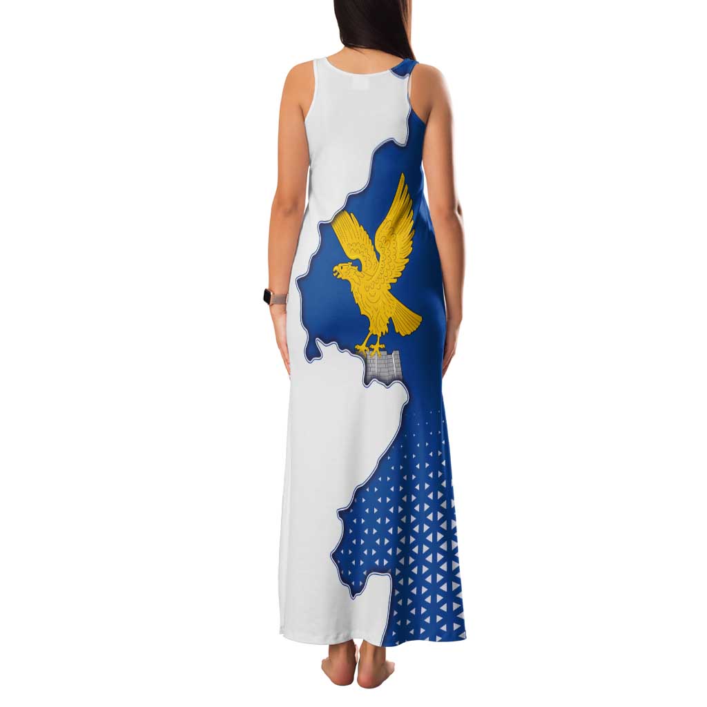 Italy Friuli-Venezia Giulia Tank Maxi Dress Flag Vintage Style LT19