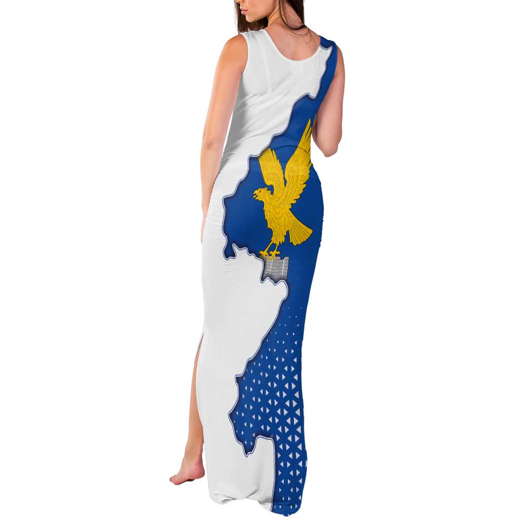 Italy Friuli-Venezia Giulia Tank Maxi Dress Flag Vintage Style LT19