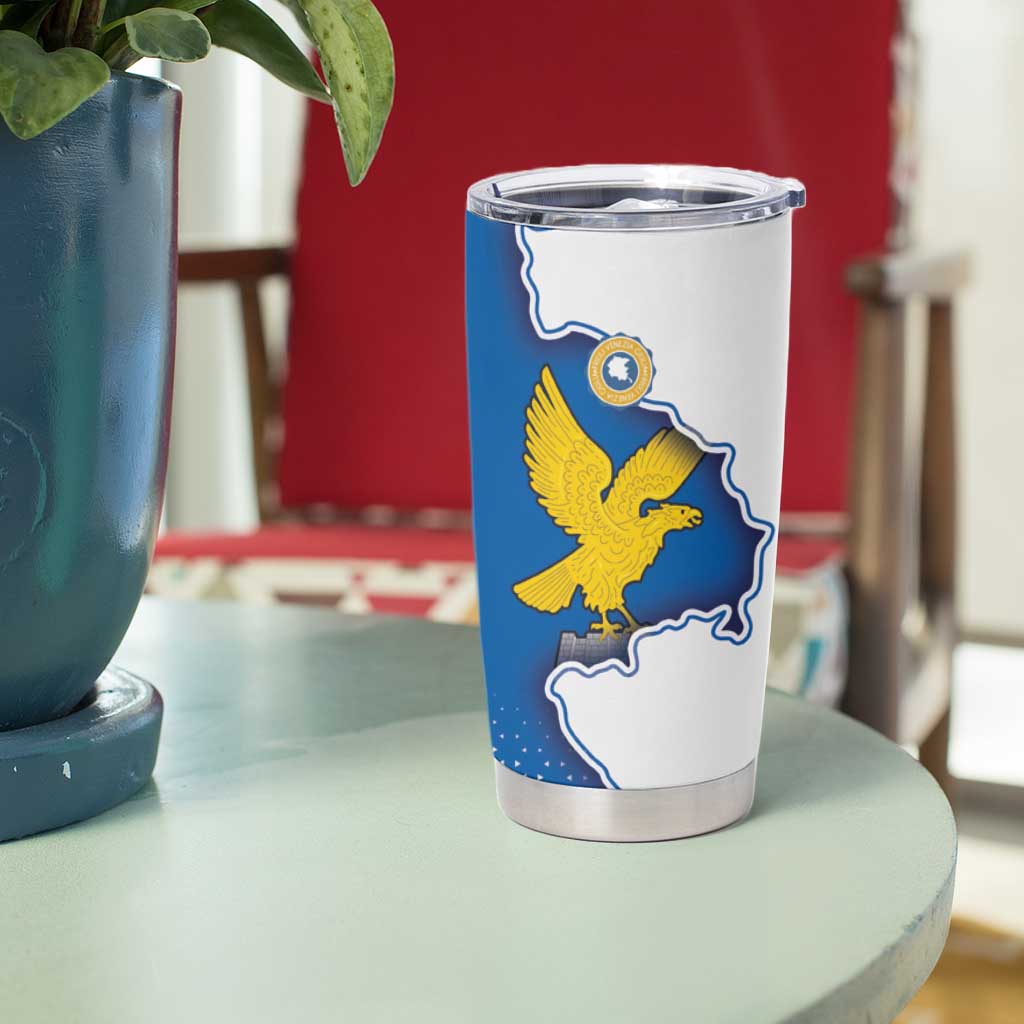 Italy Friuli-Venezia Giulia Tumbler Cup Flag Vintage Style - Wonder Print Shop