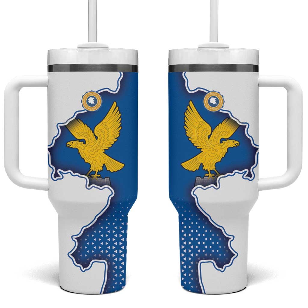 Italy Friuli-Venezia Giulia Tumbler With Handle Flag Vintage Style - Wonder Print Shop