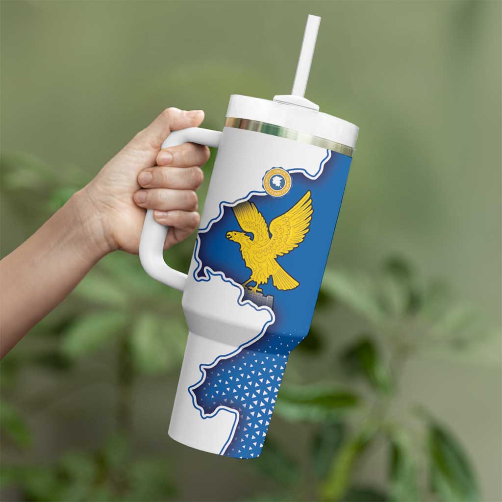 Italy Friuli-Venezia Giulia Tumbler With Handle Flag Vintage Style - Wonder Print Shop