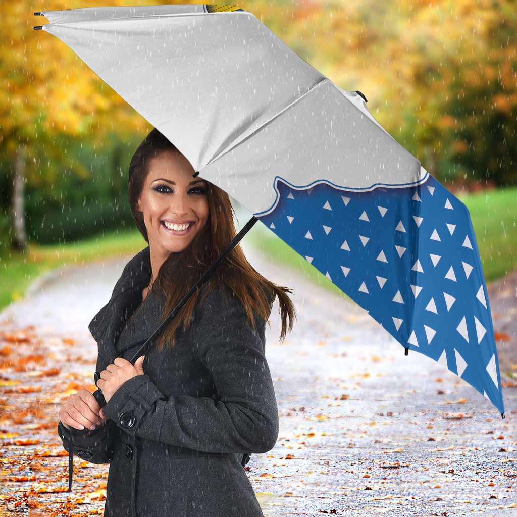 Italy Friuli-Venezia Giulia Umbrella Flag Vintage Style - Wonder Print Shop