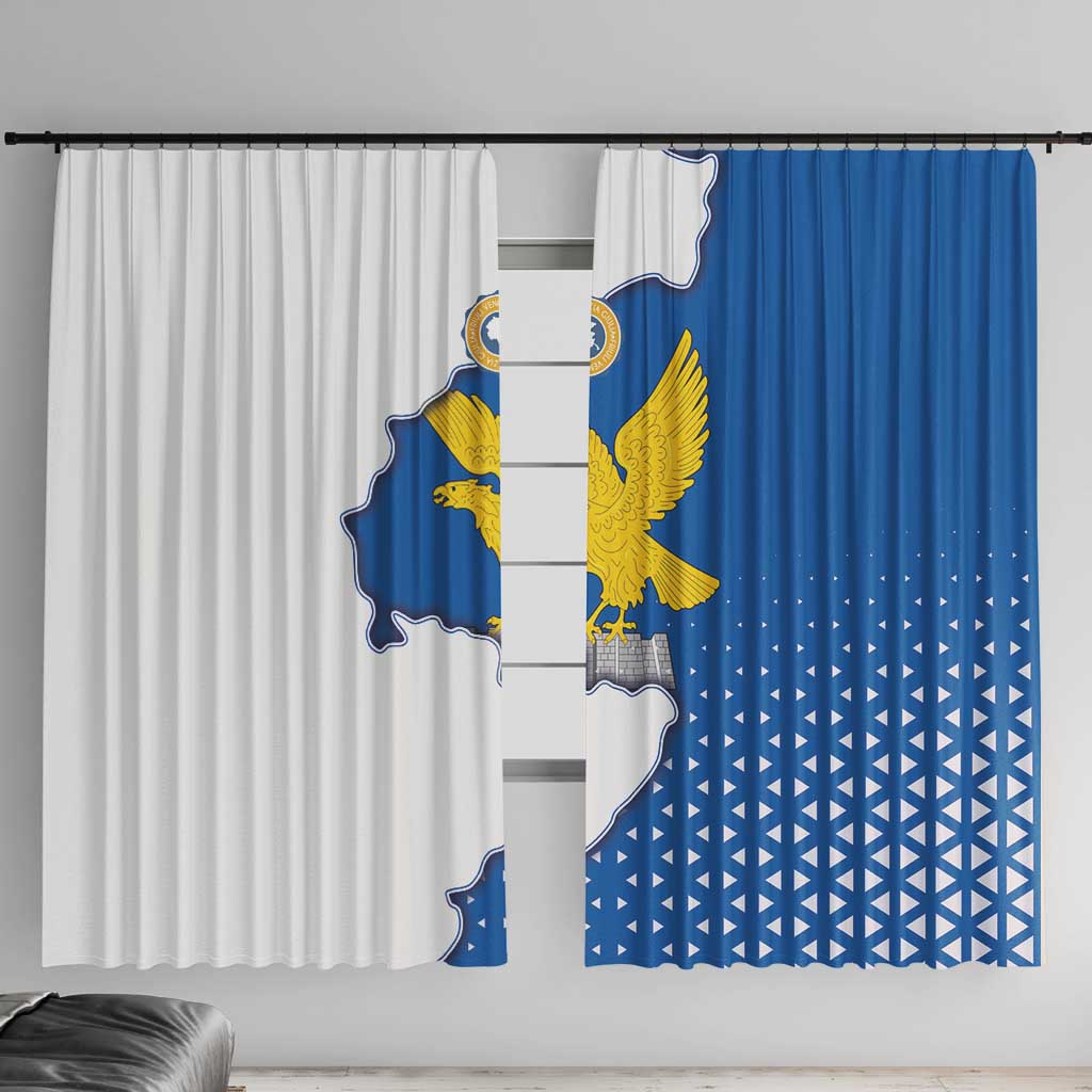 Italy Friuli-Venezia Giulia Window Curtain Flag Vintage Style - Wonder Print Shop