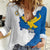Italy Friuli-Venezia Giulia Women Casual Shirt Flag Vintage Style - Wonder Print Shop