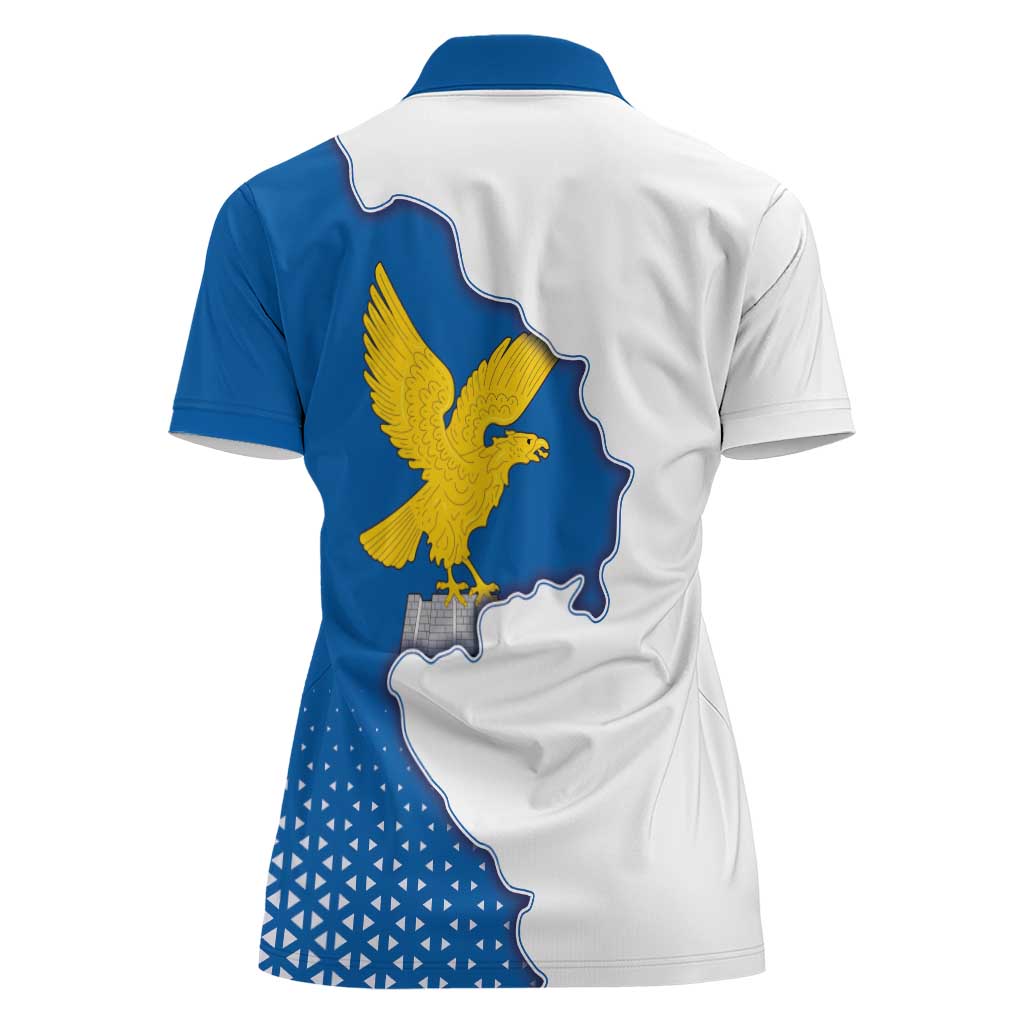 Italy Friuli-Venezia Giulia Women Polo Shirt Flag Vintage Style LT19