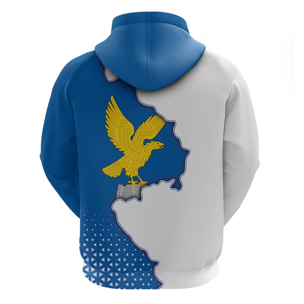 Italy Friuli-Venezia Giulia Zip Hoodie Flag Vintage Style LT19