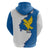 Italy Friuli-Venezia Giulia Zip Hoodie Flag Vintage Style - Wonder Print Shop
