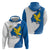 Italy Friuli-Venezia Giulia Zip Hoodie Flag Vintage Style - Wonder Print Shop