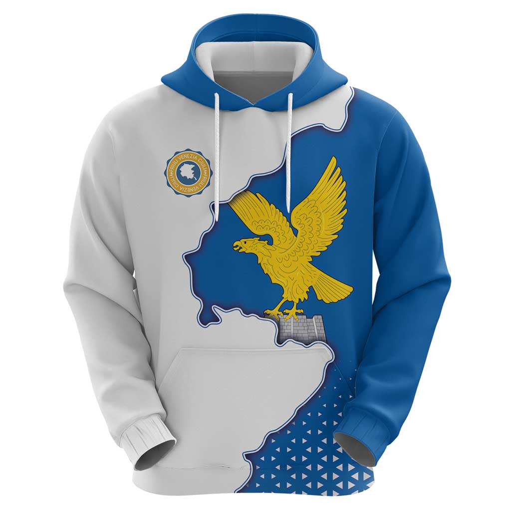 Italy Friuli-Venezia Giulia Zip Hoodie Flag Vintage Style LT19