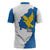 Italy Friuli-Venezia Giulia Zipper Polo Shirt Flag Vintage Style - Wonder Print Shop