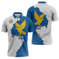 Italy Friuli-Venezia Giulia Zipper Polo Shirt Flag Vintage Style LT19