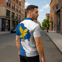 Italy Friuli-Venezia Giulia Zipper Polo Shirt Flag Vintage Style LT19