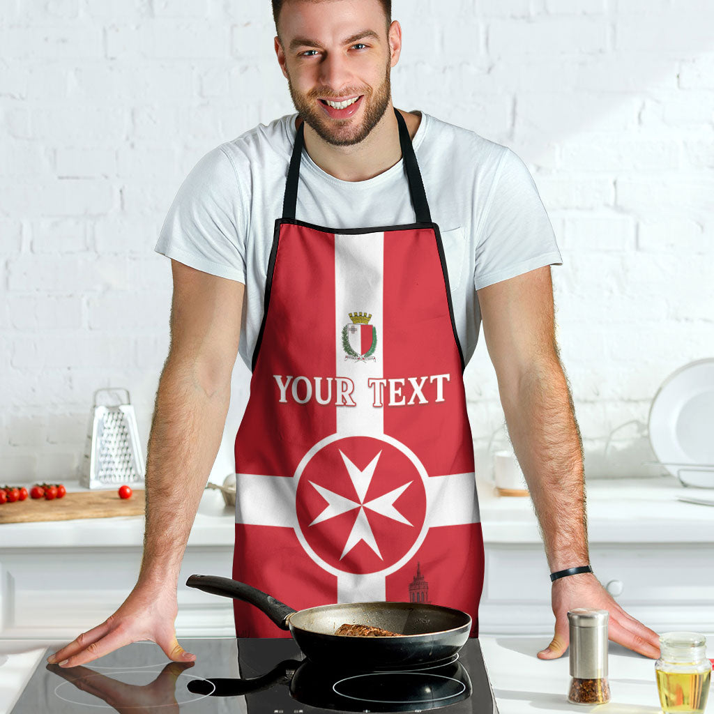 Personalized Malta Independence Day Apron Maltese Cross Heritage Pride