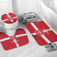 Personalized Malta Independence Day Bathroom Set Maltese Cross Heritage Pride