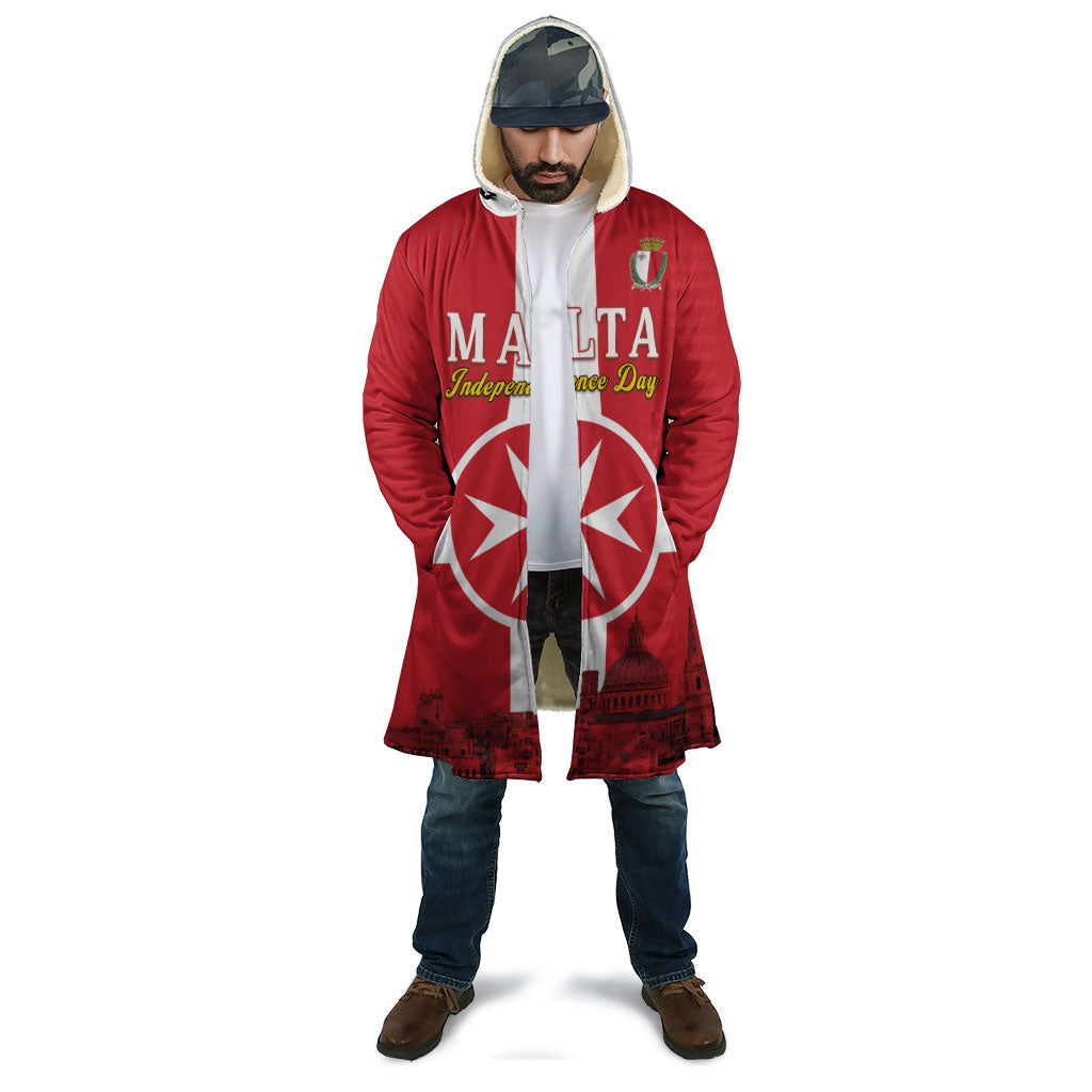 Personalized Malta Independence Day Cloak Maltese Cross Heritage Pride