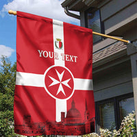 Personalized Malta Independence Day Garden Flag Maltese Cross Heritage Pride