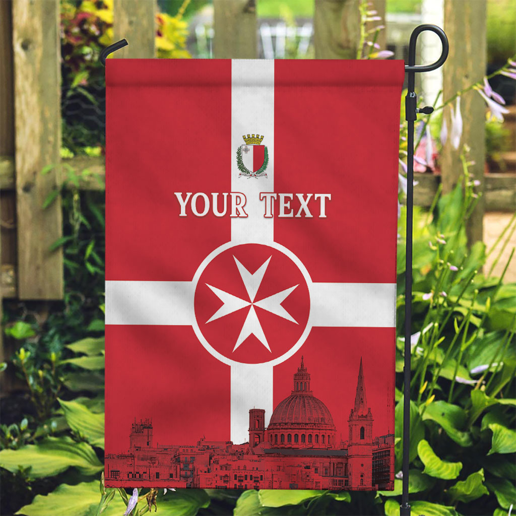 Personalized Malta Independence Day Garden Flag Maltese Cross Heritage Pride
