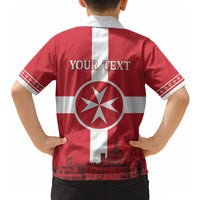 Personalized Malta Independence Day Hawaiian Shirt Maltese Cross Heritage Pride
