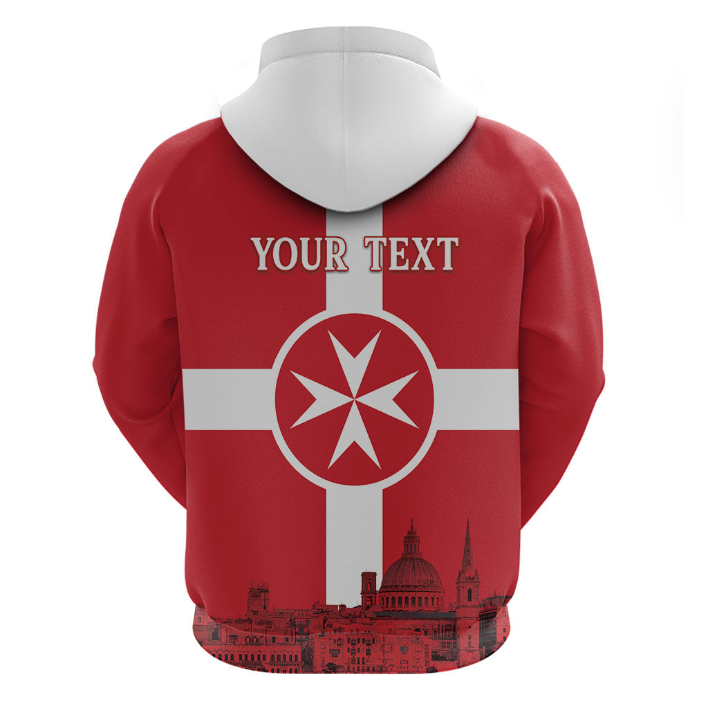 Personalized Malta Independence Day Hoodie Maltese Cross Heritage Pride