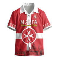 Personalized Malta Independence Day Kid Hawaiian Shirt Maltese Cross Heritage Pride