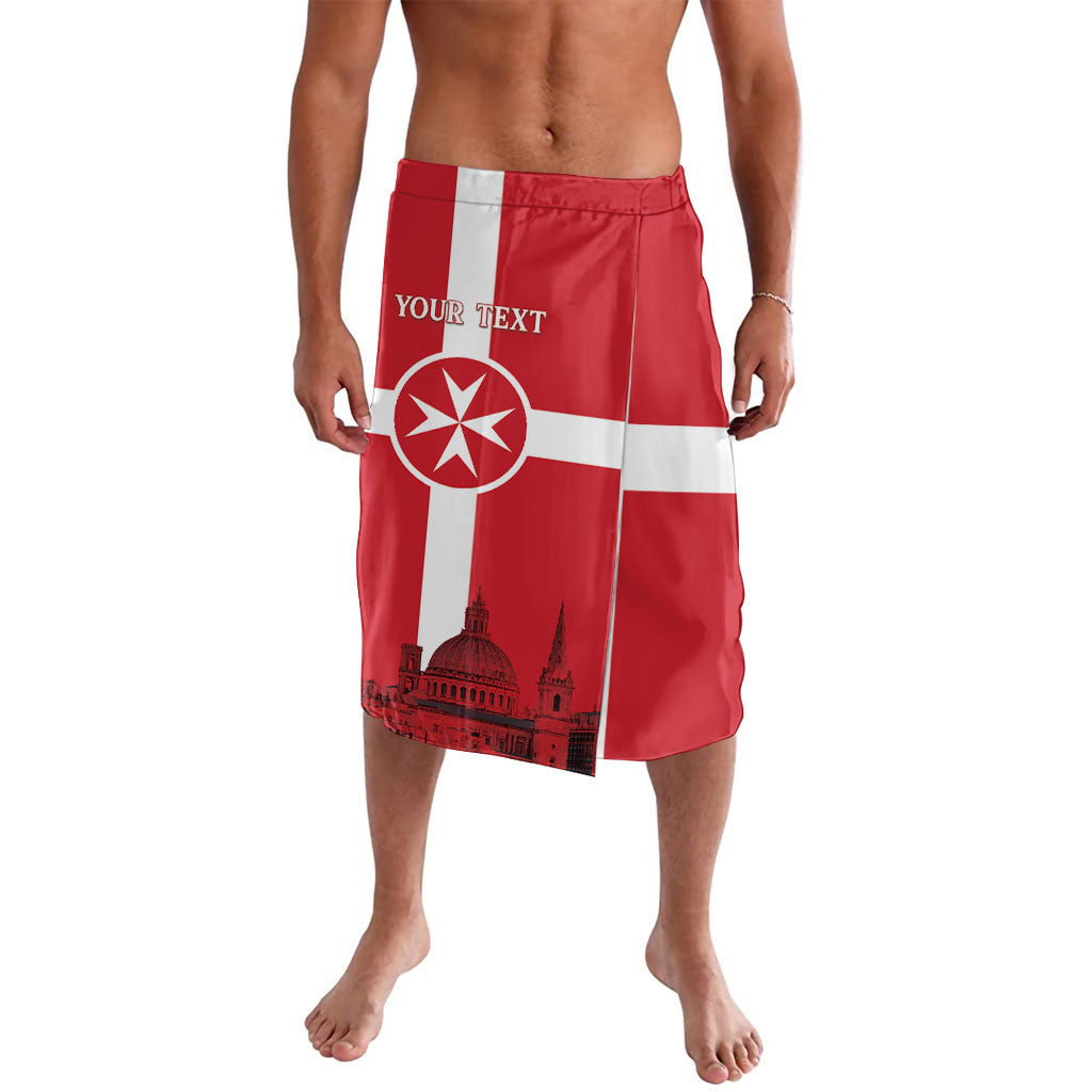 Personalized Malta Independence Day Lavalava Maltese Cross Heritage Pride