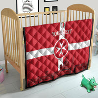 Personalized Malta Independence Day Quilt Maltese Cross Heritage Pride