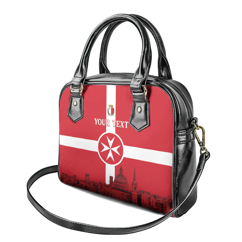 Personalized Malta Independence Day Shoulder Handbag Maltese Cross Heritage Pride