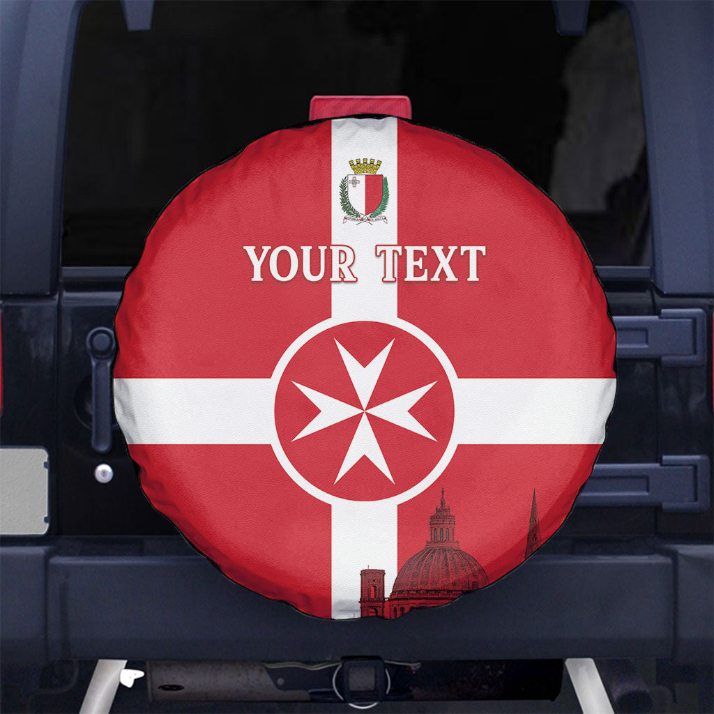 Personalized Malta Independence Day Spare Tire Cover Maltese Cross Heritage Pride