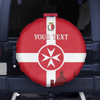 Personalized Malta Independence Day Spare Tire Cover Maltese Cross Heritage Pride