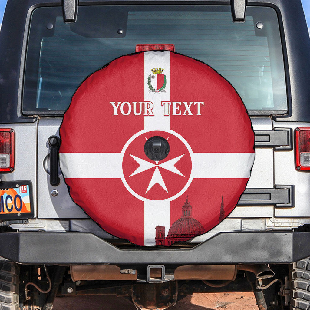 Personalized Malta Independence Day Spare Tire Cover Maltese Cross Heritage Pride