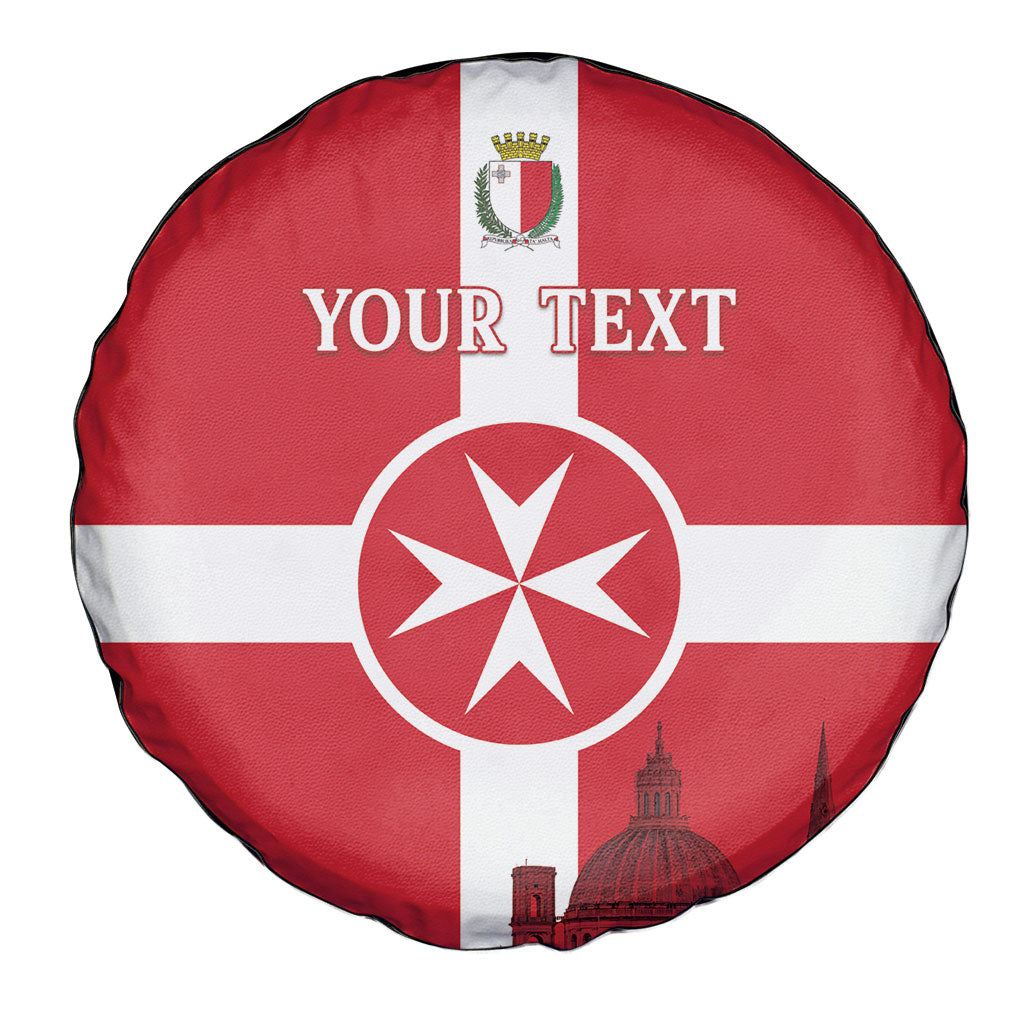 Personalized Malta Independence Day Spare Tire Cover Maltese Cross Heritage Pride